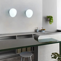 Abby Glazen Ei Wandlamp