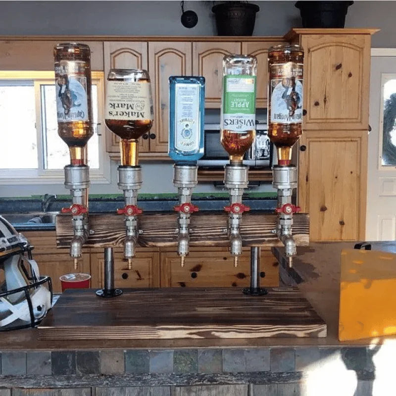 Houten Drankdispenser - Luxueus en Functioneel