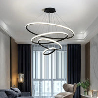 LED hanglamp ontwerp – moderne vorm van 3D-ringen