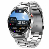 CARDIOTRON – Premium Heren-Smartwatch met ECG+PPG & Belfunctie