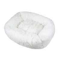 FurHaven Deluxe Dog Lounger | Lang pluche, wasbaar bed voor honden en katten