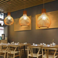 Natura Orb Hanglamp – Organisch Houten Ontwerp voor Gezellige Interieurs