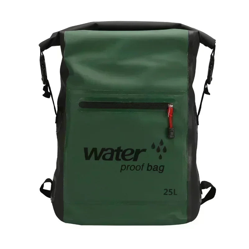 Waterdichte Rugzak AquaDryX 25L | Drijvende Packsack | Rolltop & Ademend | Ideaal voor Kajakken, Trekking & Buitenactiviteiten