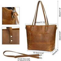 Vintage Kunstlederen Tas