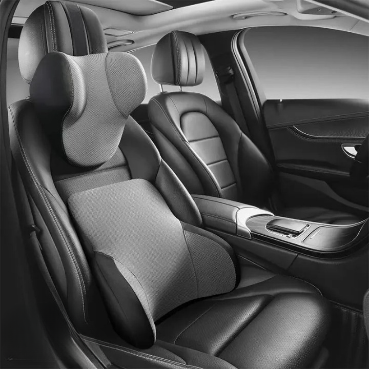 Drive Ease Lendesteun | Ergonomische ondersteuning om pijn te voorkomen en de rijhouding te verbeteren