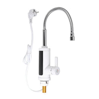 Skanto | FlowHeat 3000W Direct Warm Water Keukenkraan – Elektrische Mengkraan met Temperatuurweergave