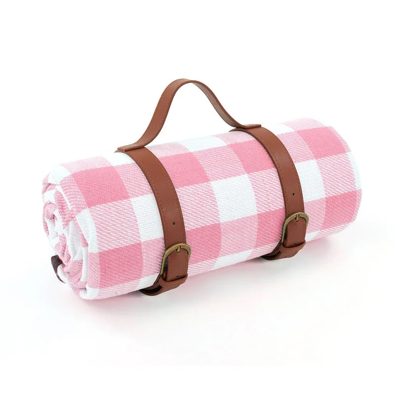 NovaPlaid | Waterdichte opvouwbare picknickdeken met draagriem | Brehn