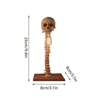 Horror Schedel met Wervelkolom Lamp