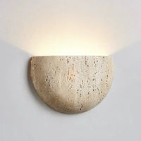 Ballone Travertine Wandlamp