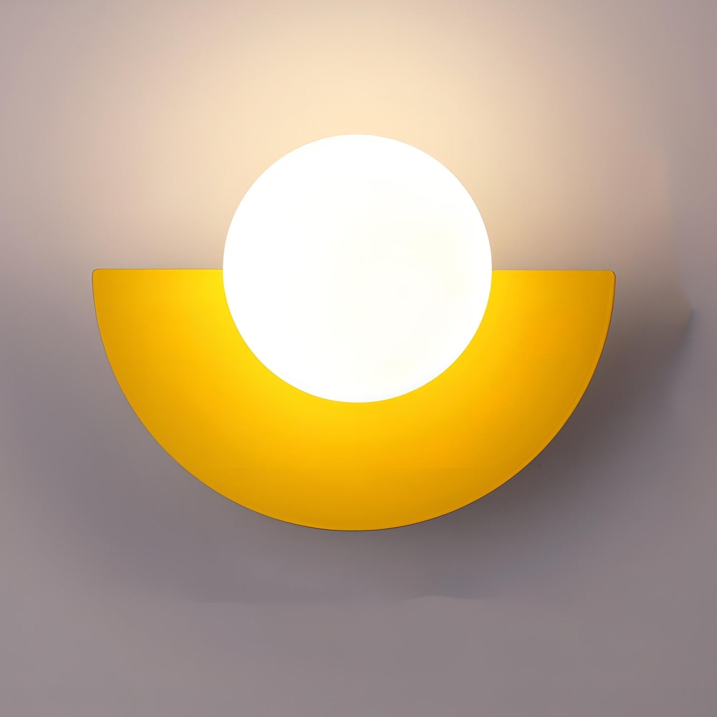 Noordse Halfronde Wandlamp
