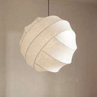Wabi Sabi Zijde Bal Japandi Hanglamp