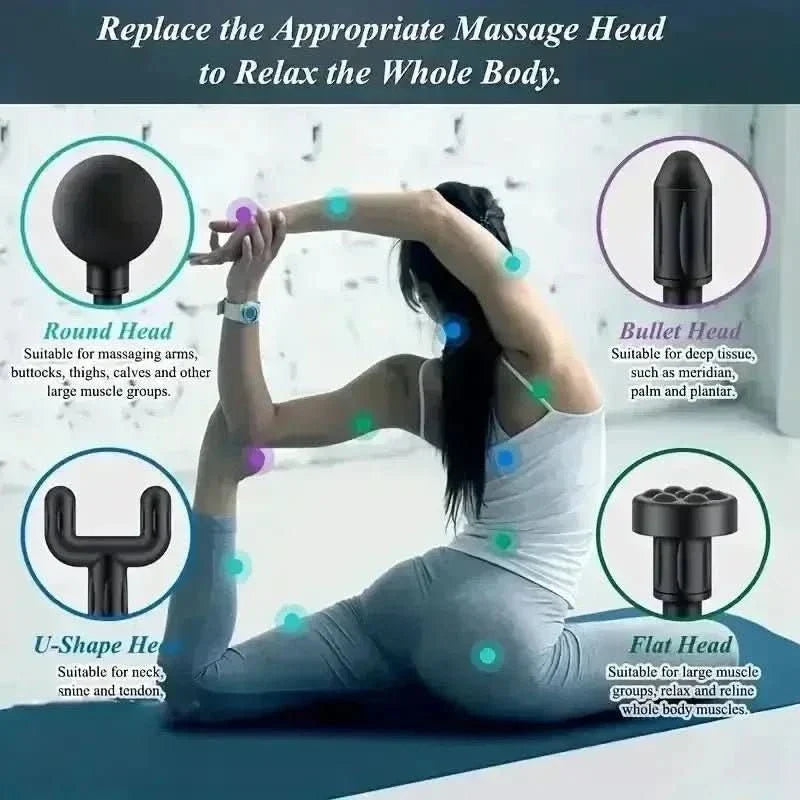 PROMASAGE – Massagepistool Voor Gerichte Spierontspanning & Herstel