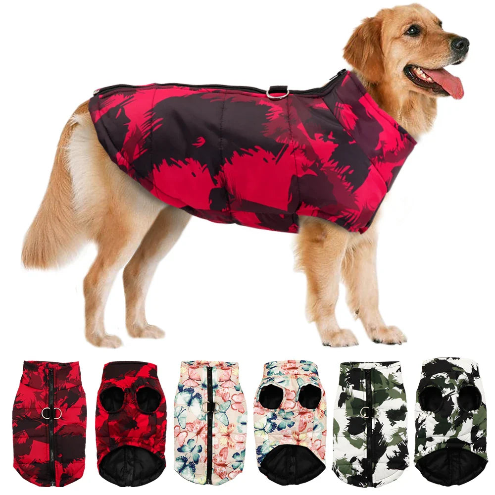 PawElite Luxe Winterjas | Stijlvolle winterjas voor honden zoals de Golden Retriever