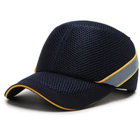 Rode Veiligheidsbumpcap - Helm met harde ABS binnenkern voor hoofdbeveiliging thuis, op het werk en in de fabriek