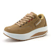 VeluxeStride Herfst Luxe Hardloopschoenen | Elegante leren veterschoenen met comfortabele plateauzool voor moeiteloze stijl en ondersteuning tijdens je runs