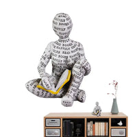 Stijlvol Decoratief Beeld met Leesontwerp voor Inspirerende Interieurdecoratie