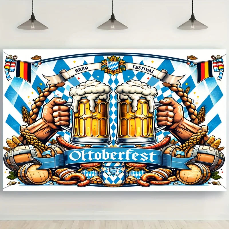 Banner in Oktoberfest-design – Proost Banner Oktoberfest 2026