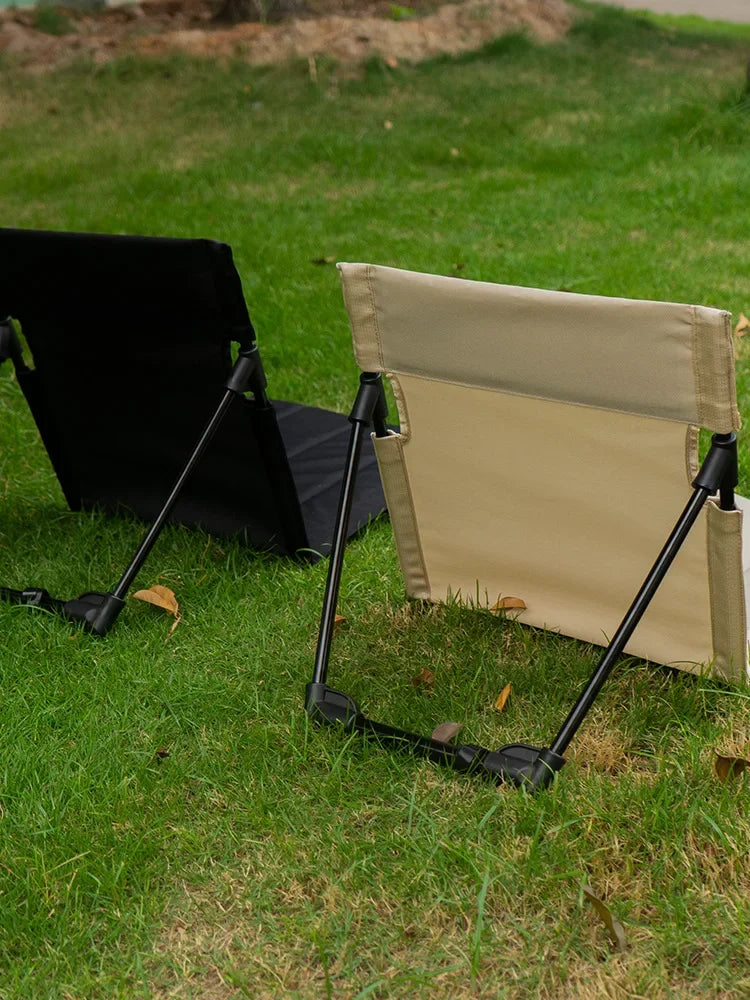 TREKASE Camping Opvouwstoel | Ultralicht & weerbestendig | Aluminiumframe | Gevoerd voor extra comfort | Snel op te zetten