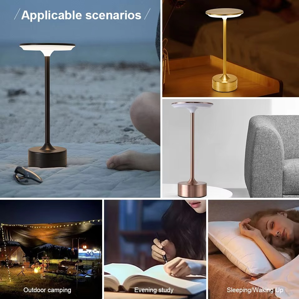 Skanto | USB-oplaadbare LED aanraaksensor tafel lamp