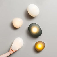 Gevelverlichting van Glas in Stenen Vorm