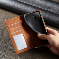 Magnetische Leren iPhone Hoes – Stijlvolle Bescherming met Kwaliteit