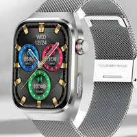 Unisex Smartwatch met ECG Gezondheidsmonitoring Bluetooth AMOLED Scherm