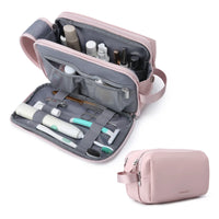 Kosmetixo Waterdichte Kosmetictas voor Dames & Heren | Lichte Toilettas in S/M/L | Reisaccessoires voor Verzorgingsproducten & Make-up | Unisex Reisorganizer