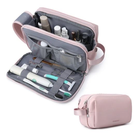 Kosmetixo Waterdichte Kosmetictas voor Dames & Heren | Lichte Toilettas in S/M/L | Reisaccessoires voor Verzorgingsproducten & Make-up | Unisex Reisorganizer