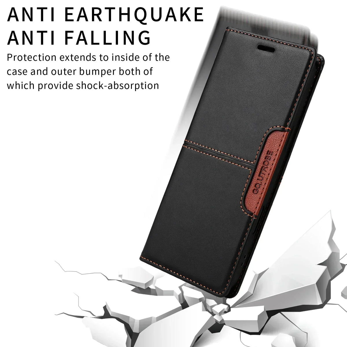 RFID Flip Kunstleer Samsung S25/S24/S23 Magnetische Portemonnee Hoes