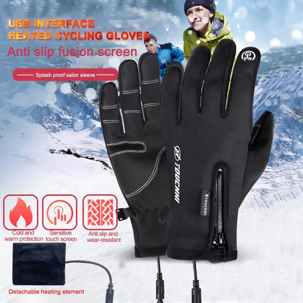 Skanto | Thermische Handschoenen Verwarmend, Fietsen, Fiets, Ski-handschoenen