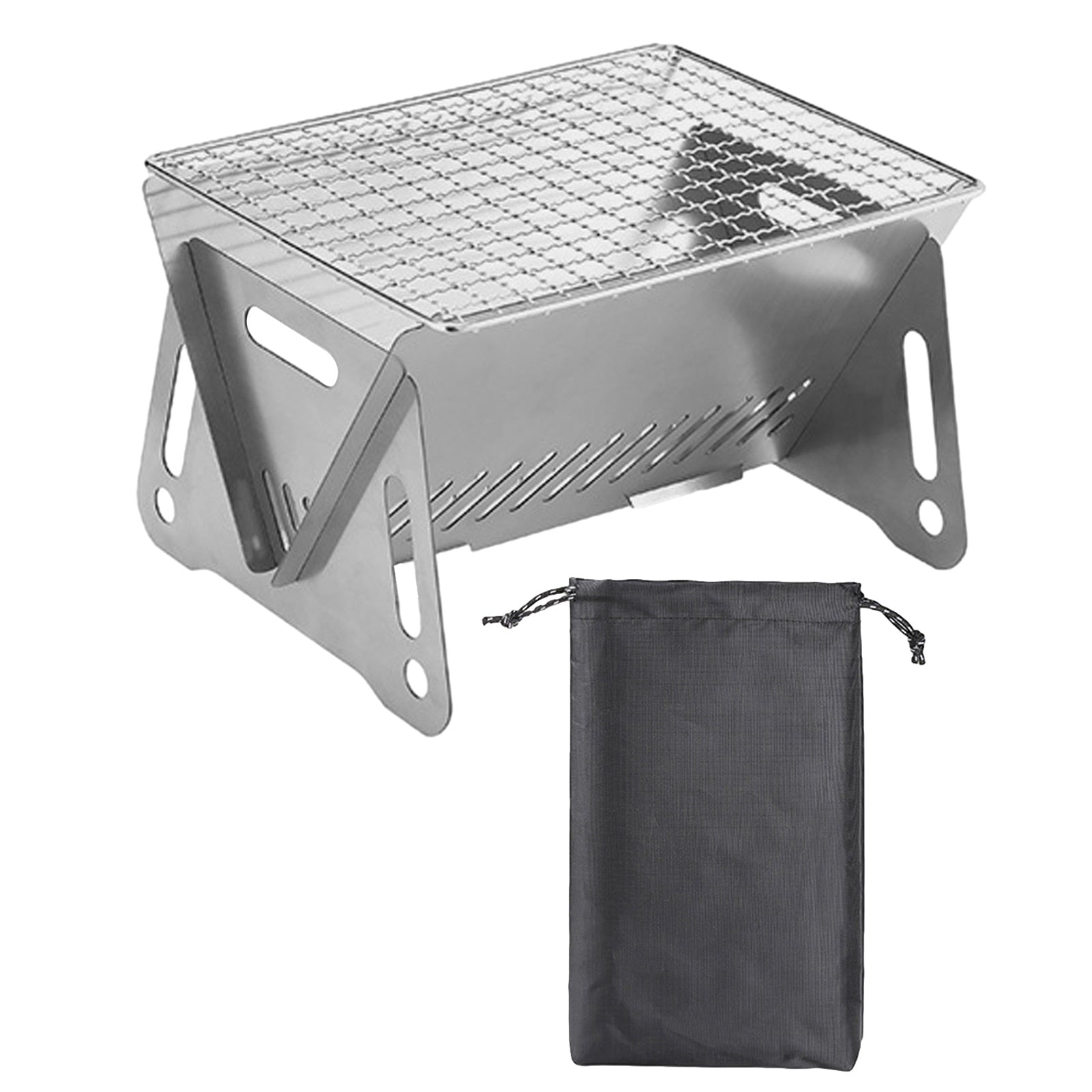 Brehn | Camping Draagbare Houtskoolgrill