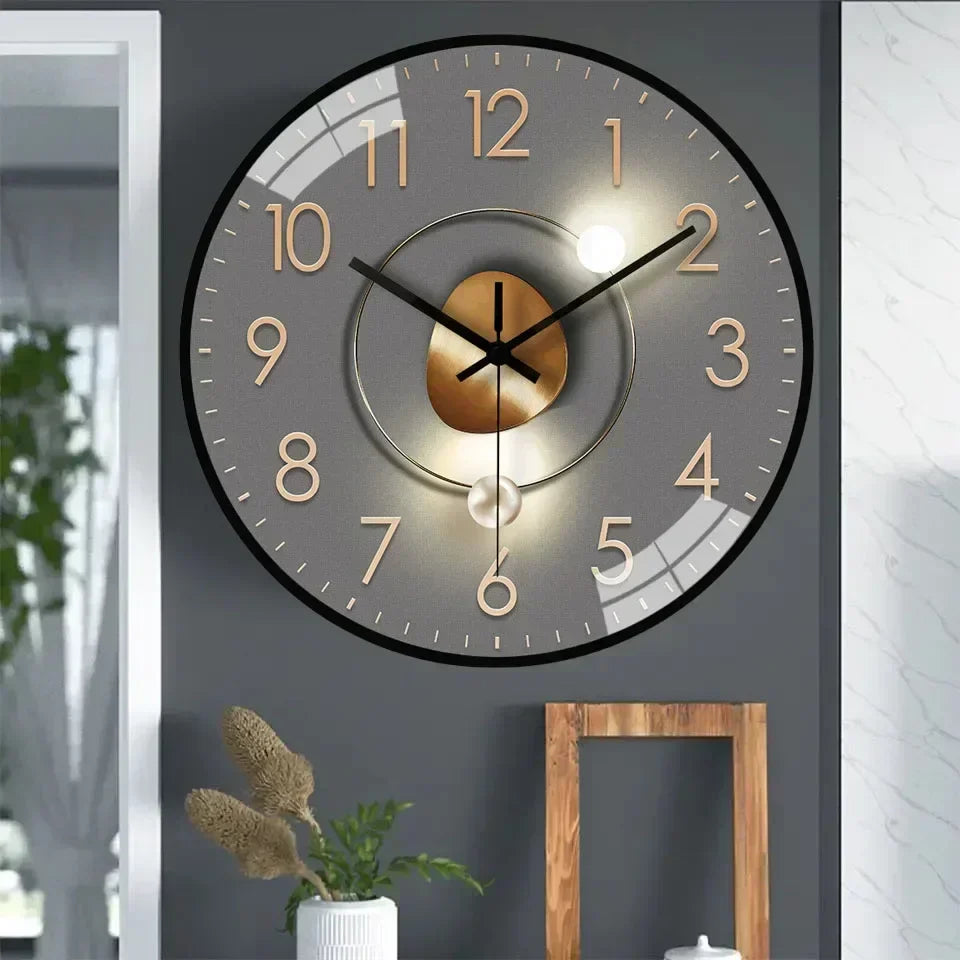 SilentTime – Digitale Wandklok in klassieke stijl