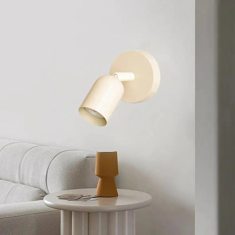 Elegante Macaron wandlamp die een sfeervolle verlichting biedt