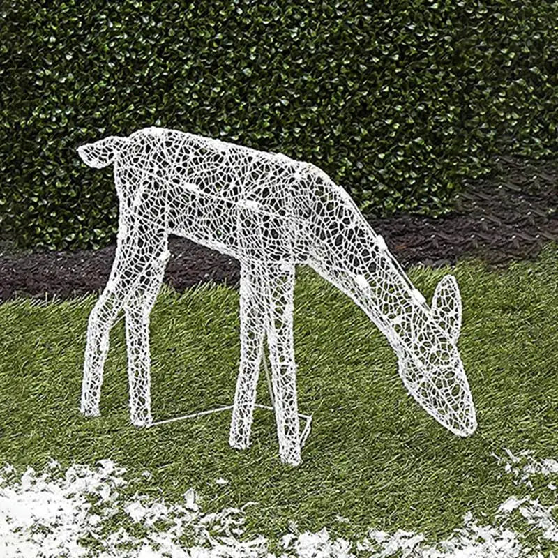 Skanto | Kerstverlichting Rendier Decoratie – Metaal Silhouet voor Buiten & Binnen