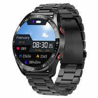 CARDIOTRON – Premium Heren-Smartwatch met ECG+PPG & Belfunctie