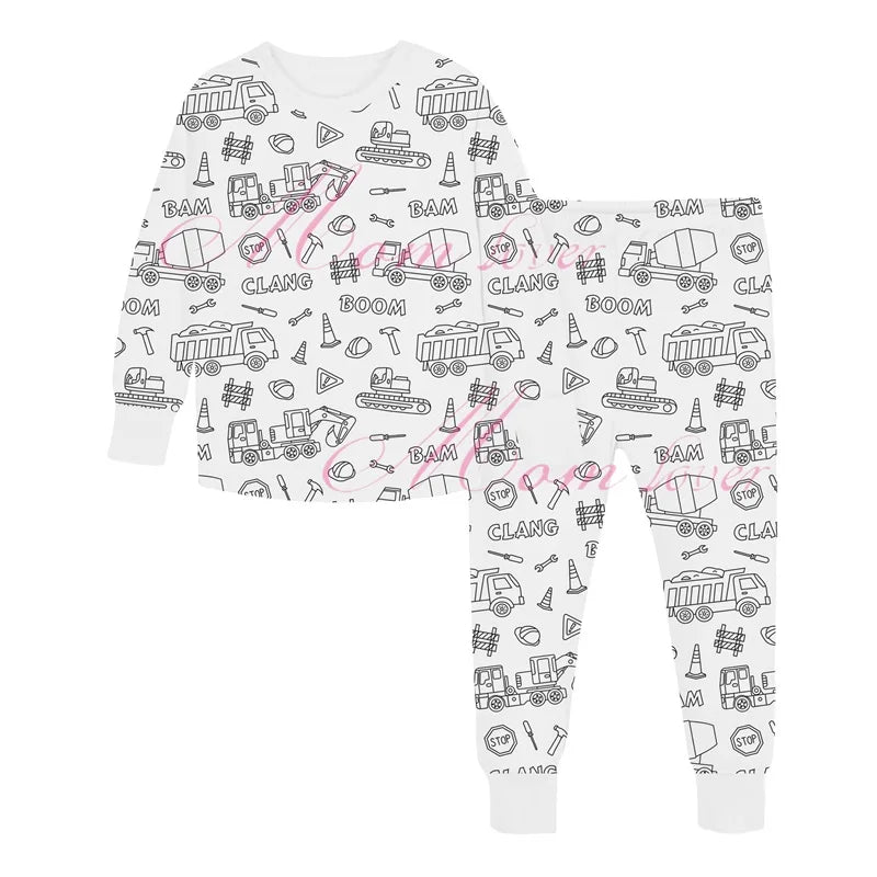 Artisano Luxe DIY Pyjama Set | Kleurrijke en creatieve pyjama set voor kinderen om hun eigen unieke slaapkleding te ontwerpen, perfect voor fantasierijk spel en artistieke expressie.