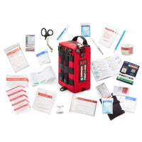 Quellix Waterdichte Reiskit 600D Nylon, 2 tot 4 Compartimenten