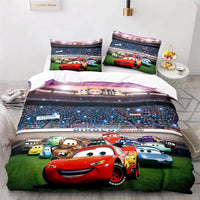 Cars Lightning McQueen Dekbedovertrek Set – Leuke en Comfortabele Set voor Kinderen