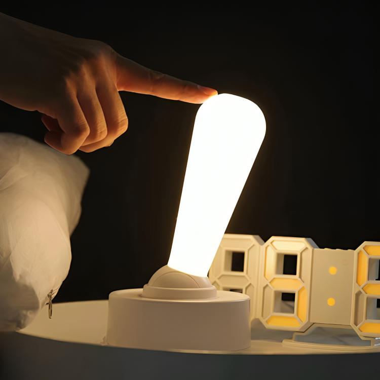 Nachttafellamp & Accu Tafellamp | LED Dimbare Vloerlamp in Modern Joystick-Design | GlowDo