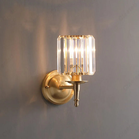Elegante Wandlamp in Kristal in Glamourstijl
