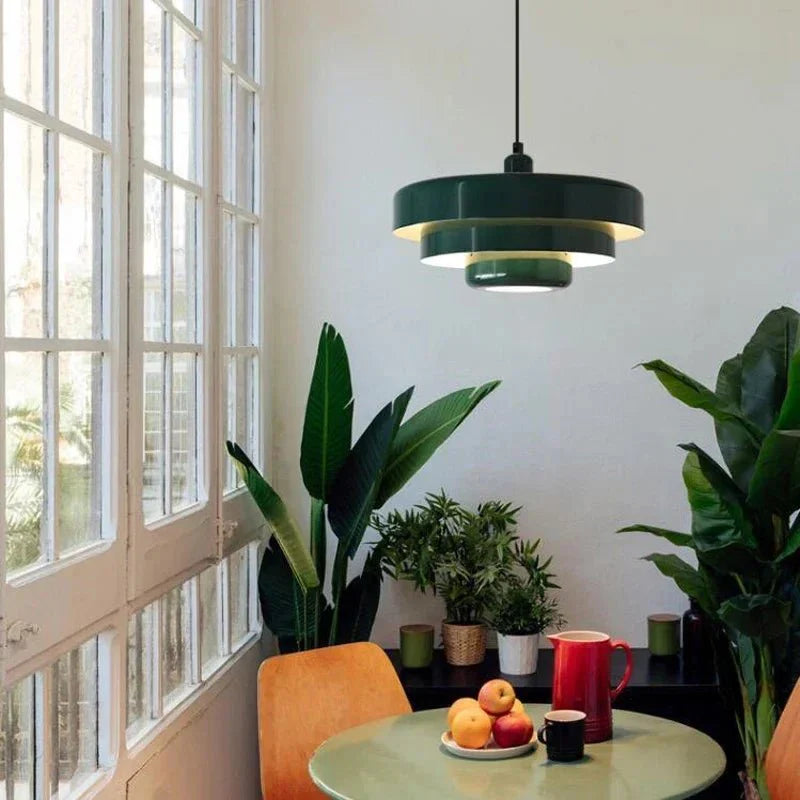 TRILORA – Elegante Driefase Hanglamp in Macaron Kleuren