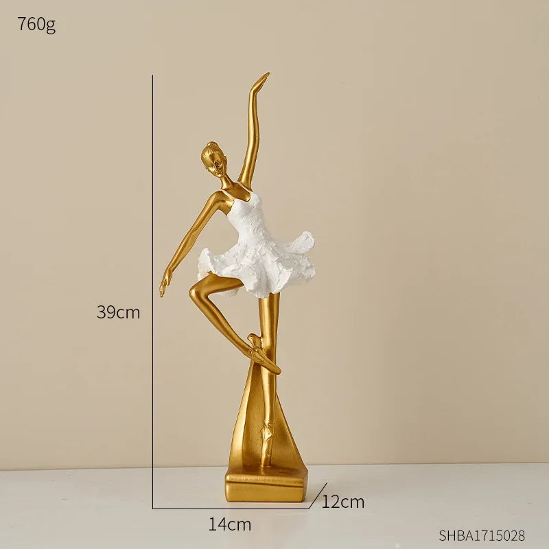 Balletdanser Figuur voor Bureau & Woonruimte