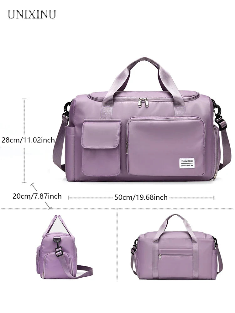 Reistas Veyora WeekAir | 35 L Capaciteit | Met Schoencompartiment & Nat-/Droog-scheiding | Voor Vliegtreinen, Sport & Weekenduitstapjes