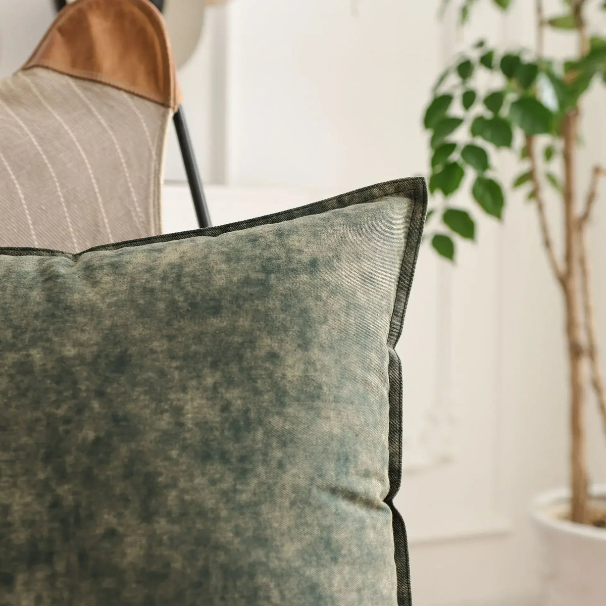 Denim Kussenhoes Collectie van Elenorra