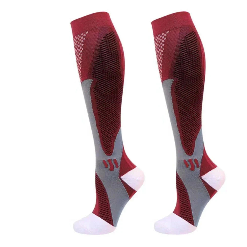 Grip Compressiesokken | Superieure ondersteuning voor hardlopen, yoga en dagelijkse activiteiten.