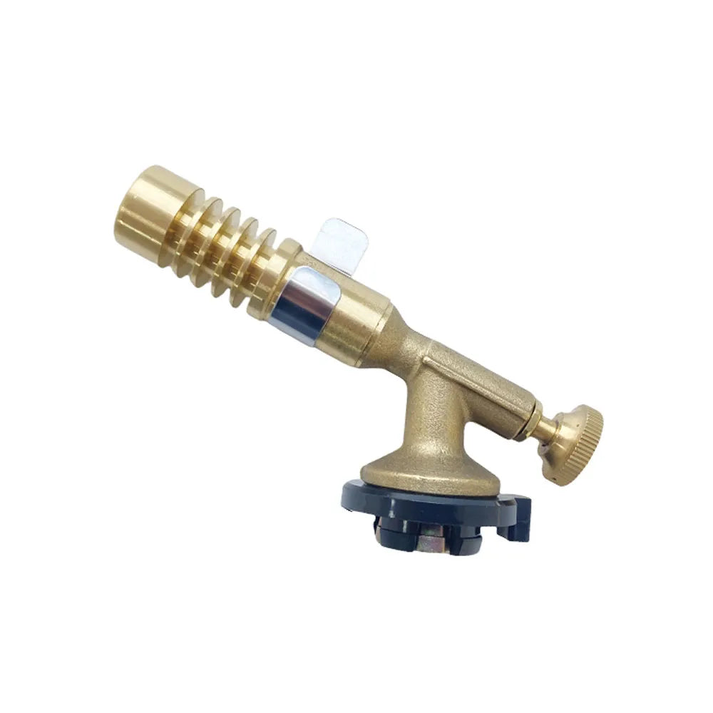 Soplete de soldadura portátil, quemador de Gas, pistola de llama, alta temperatura, latón, cobre, Gas propano, soldadura, cocina, Camping, 1 unidad