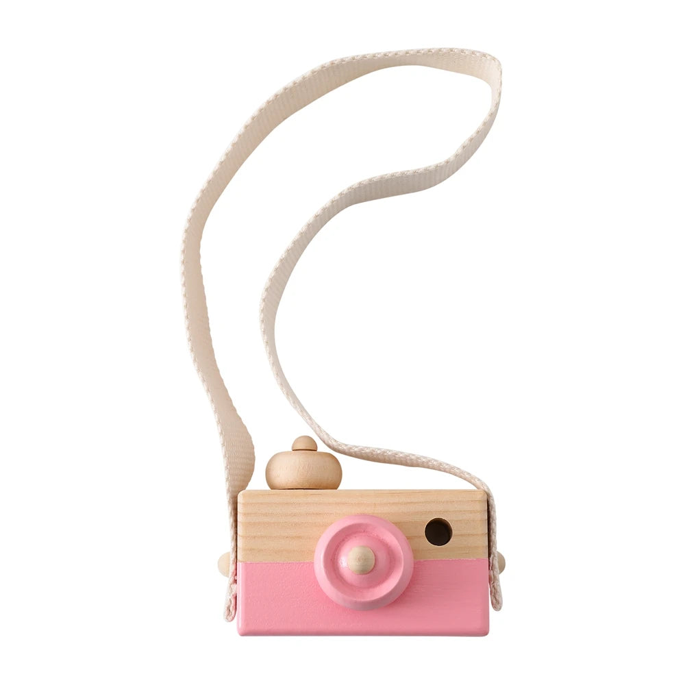 NordicNest Artisan Houten Camera Speelgoed | Boeiende puzzel voor vroeg onderwijs en stijlvolle inrichting van de babykamer