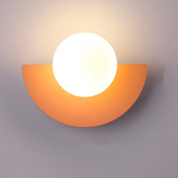 Noordse Halfronde Wandlamp