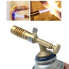 Soplete de soldadura portátil, quemador de Gas, pistola de llama, alta temperatura, latón, cobre, Gas propano, soldadura, cocina, Camping, 1 unidad