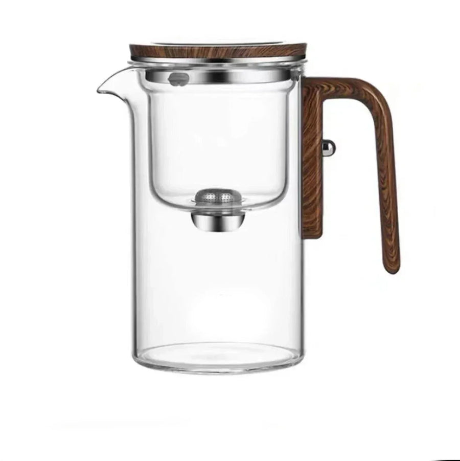 TeaFlow – Elegante Theepot met Eenvoudige Magnetische Watercontrole